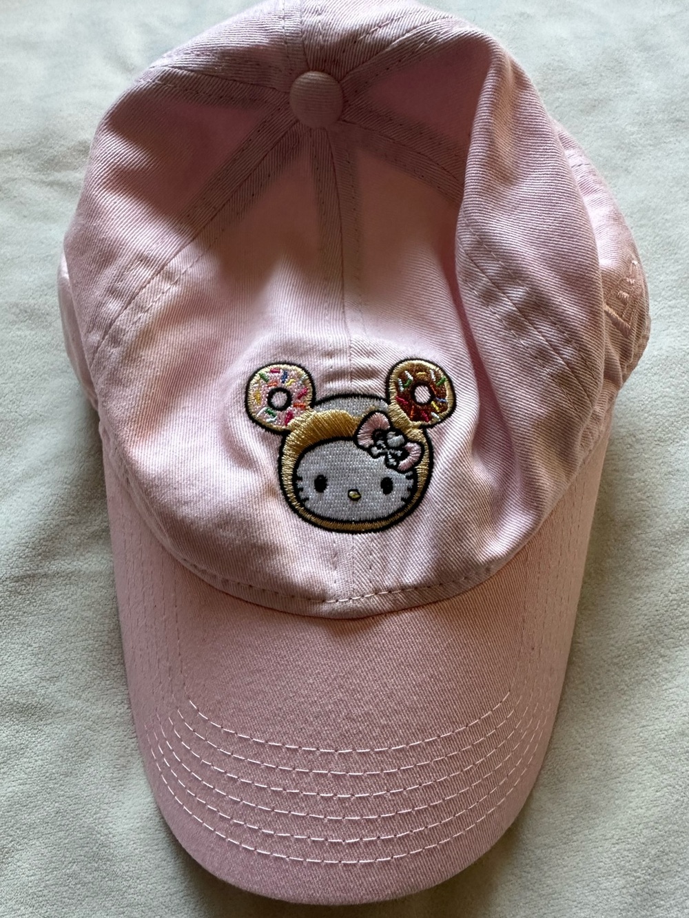 Tokidoki x Hello Kitty Donutella Dad Style Pink Adjustable Hat